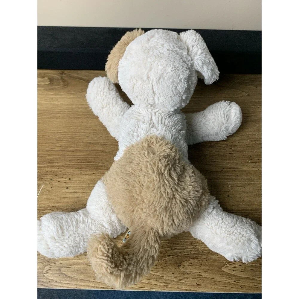 Bunnies by the Bay Skipit Tan and Cream Puppy Plush Stuffed Animal